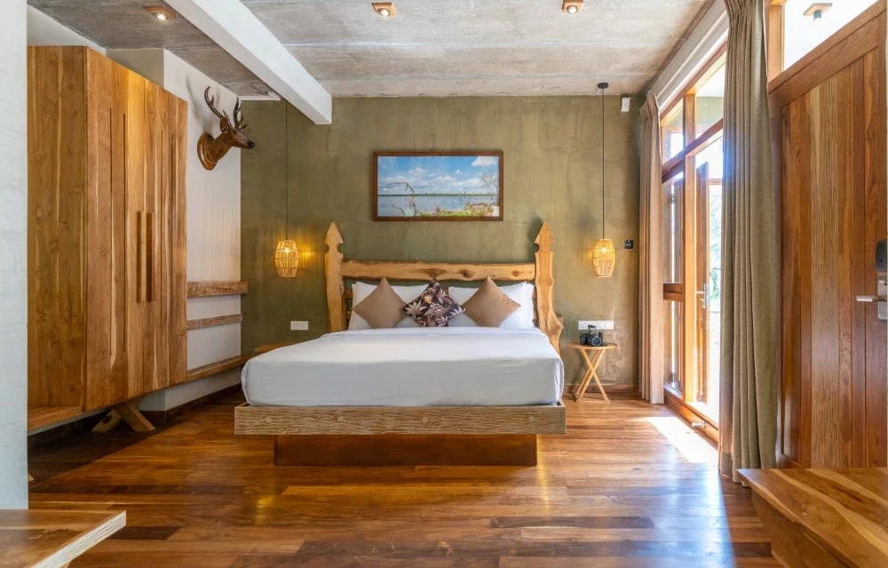 Three-Level Private Pool Villa <i>3 Bedrooms | 3 Bathrooms | Private Pool | Jungle Views | Up to 7 Adults <br> </i> at Wilpattu Safari Resort Three-Level Private Pool Villa <i>3 Bedrooms | 3 Bathrooms | Private Pool | Jungle Views | Up to 7 Adults <br> </i> at Wilpattu Safari Resort
